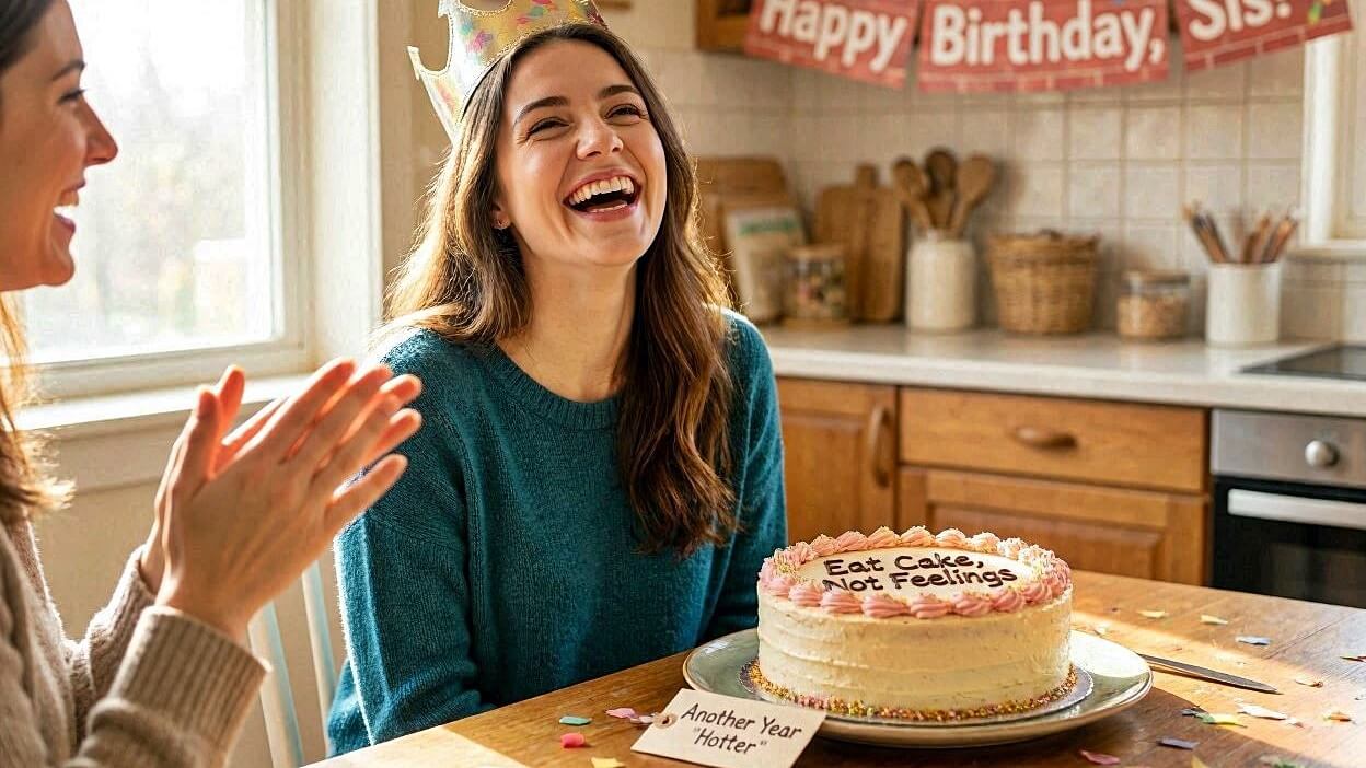 89 Funny Happy Birthday Wishes to Sister That'll Make Her Laugh Out Loud