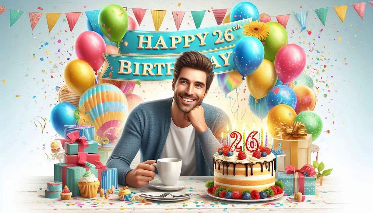 94 Inspiring 26th Happy Birthday Wishes for a Special Milestone