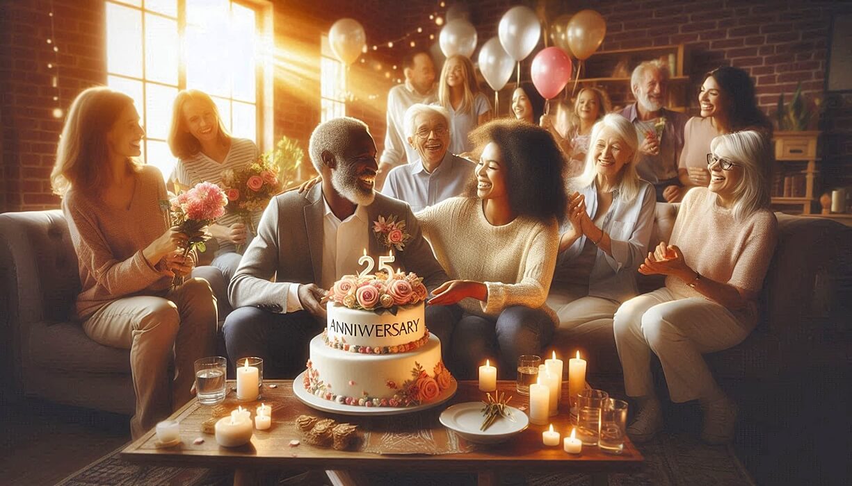 87 Heartfelt 25th Wedding Anniversary Wishes for Friends and Loved Ones