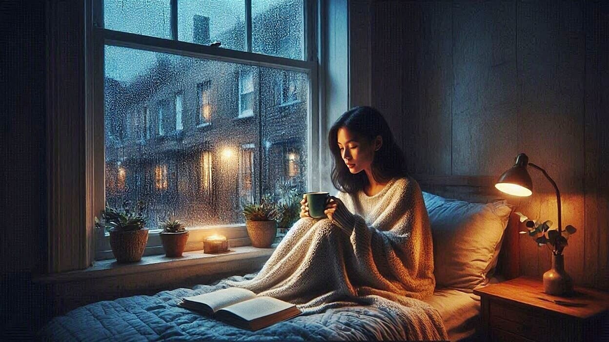 89 Rainy Good Night Wishes & Cozy Messages for a Peaceful Sleep