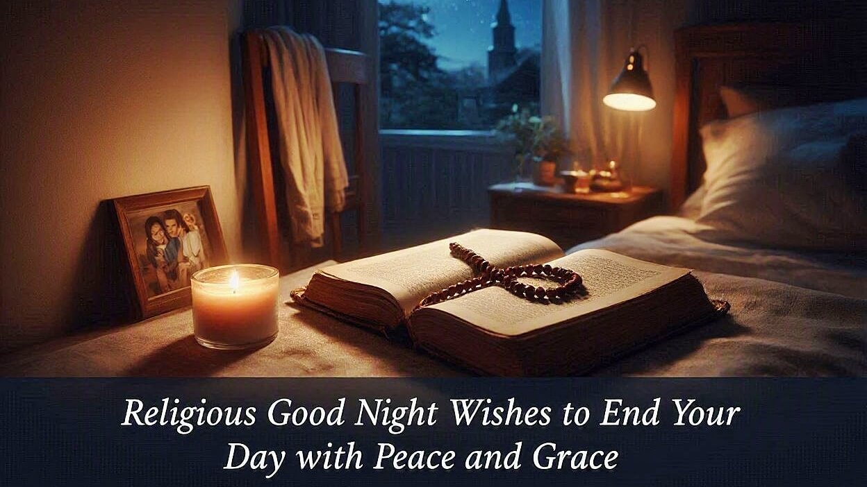 94 Religious Good Night Wishes to End Your Day with Peace and Grace
