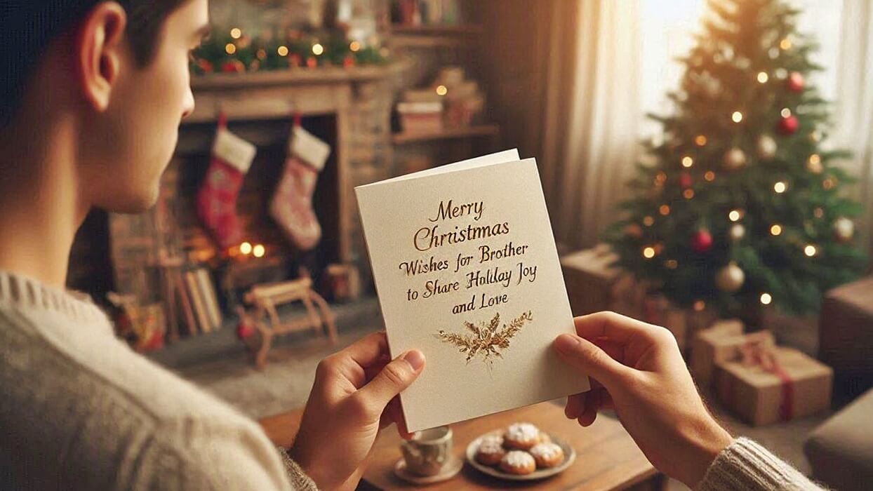 96 Merry Christmas Wishes for Brother to Share Holiday Joy and Love