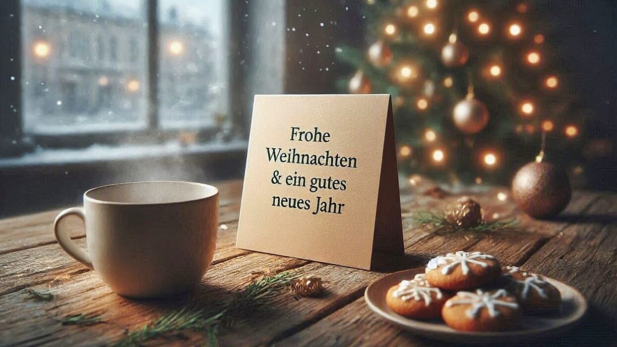 120 German formal merry christmas and happy new year wishes Best Ideas