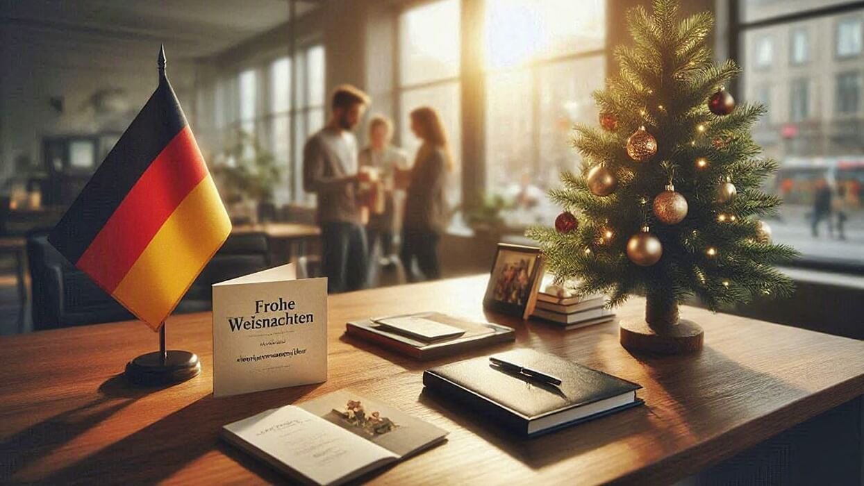 99 German merry christmas and happy new year message wishes to boss OK