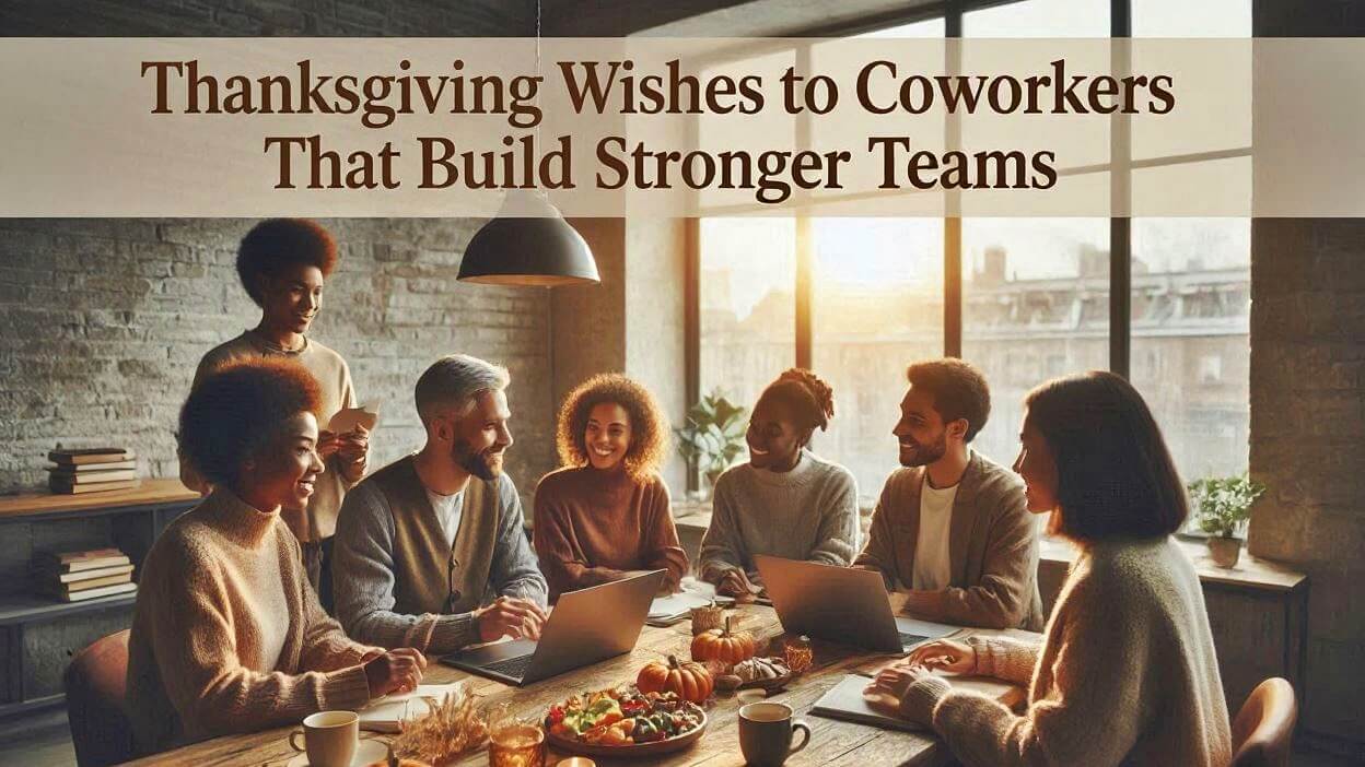 89 Thanksgiving Wishes to Coworkers That Build Stronger Teams
