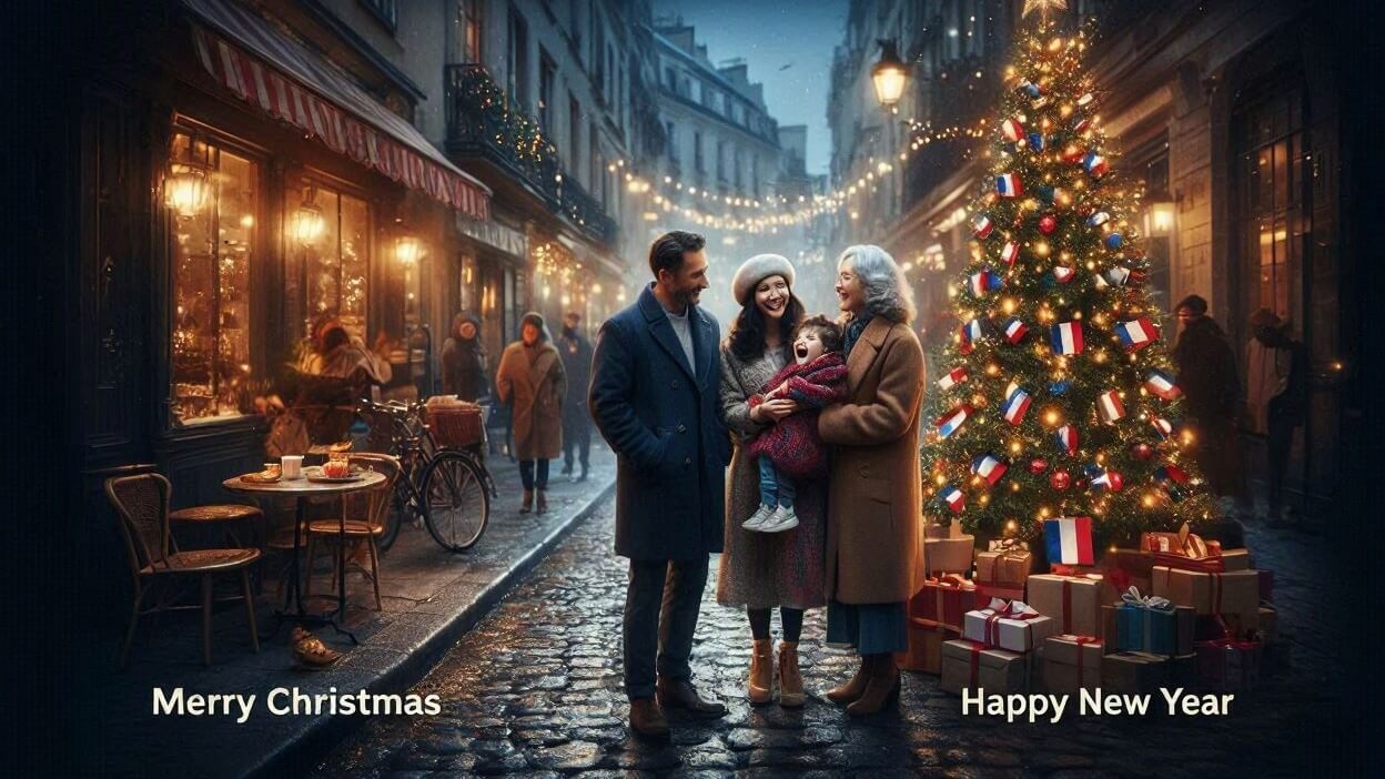 87 French simple merry christmas and happy new year wishes You Can Use