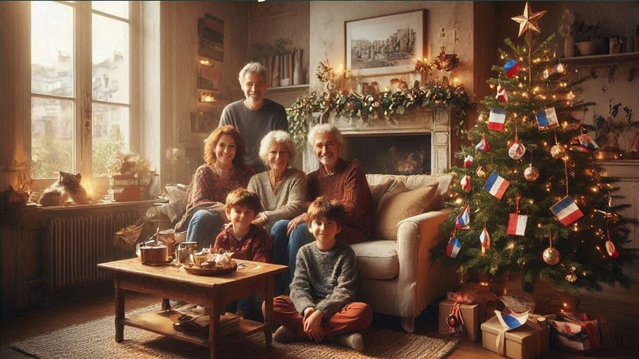 87 French merry christmas and advance happy new year wishes for family