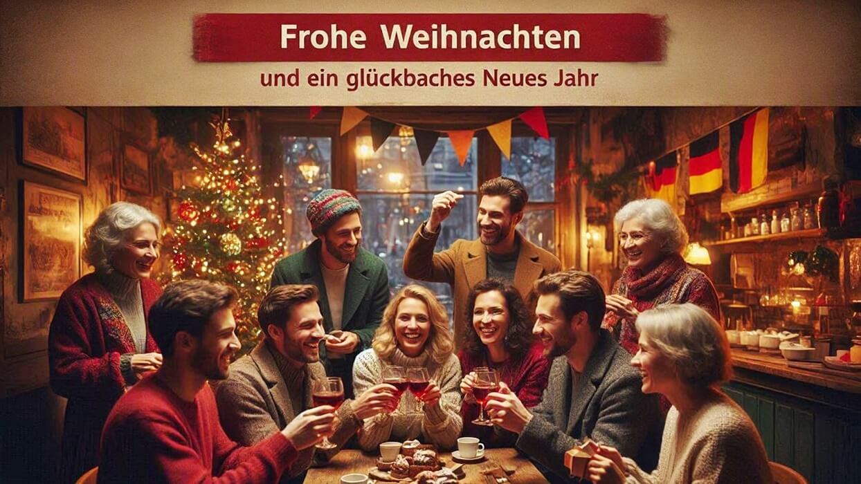97 German merry christmas and a happy new year wishes to friends ideas