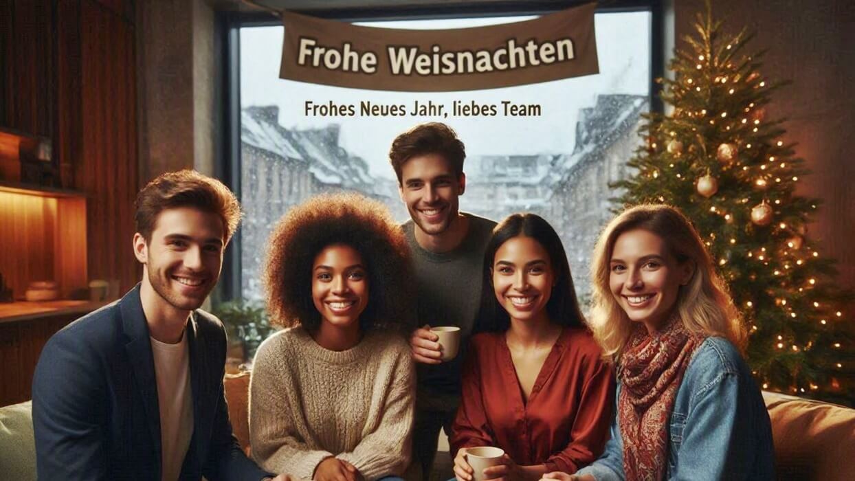 88 German merry christmas and best wishes for a joyful new year wishes