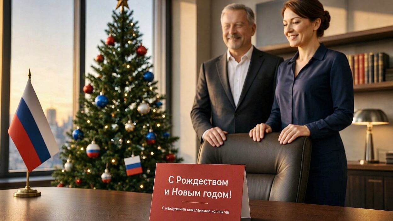 94 Russian merry christmas and happy new year message wishes to boss ideas