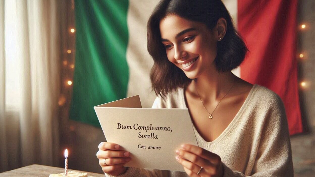 94 Italian happy birthday wishes for sister to make her day feel loved