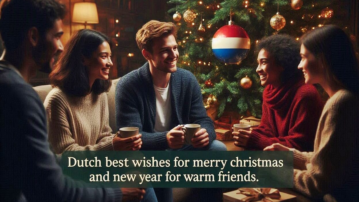 87 Dutch best wishes for merry christmas and new year for warm friends