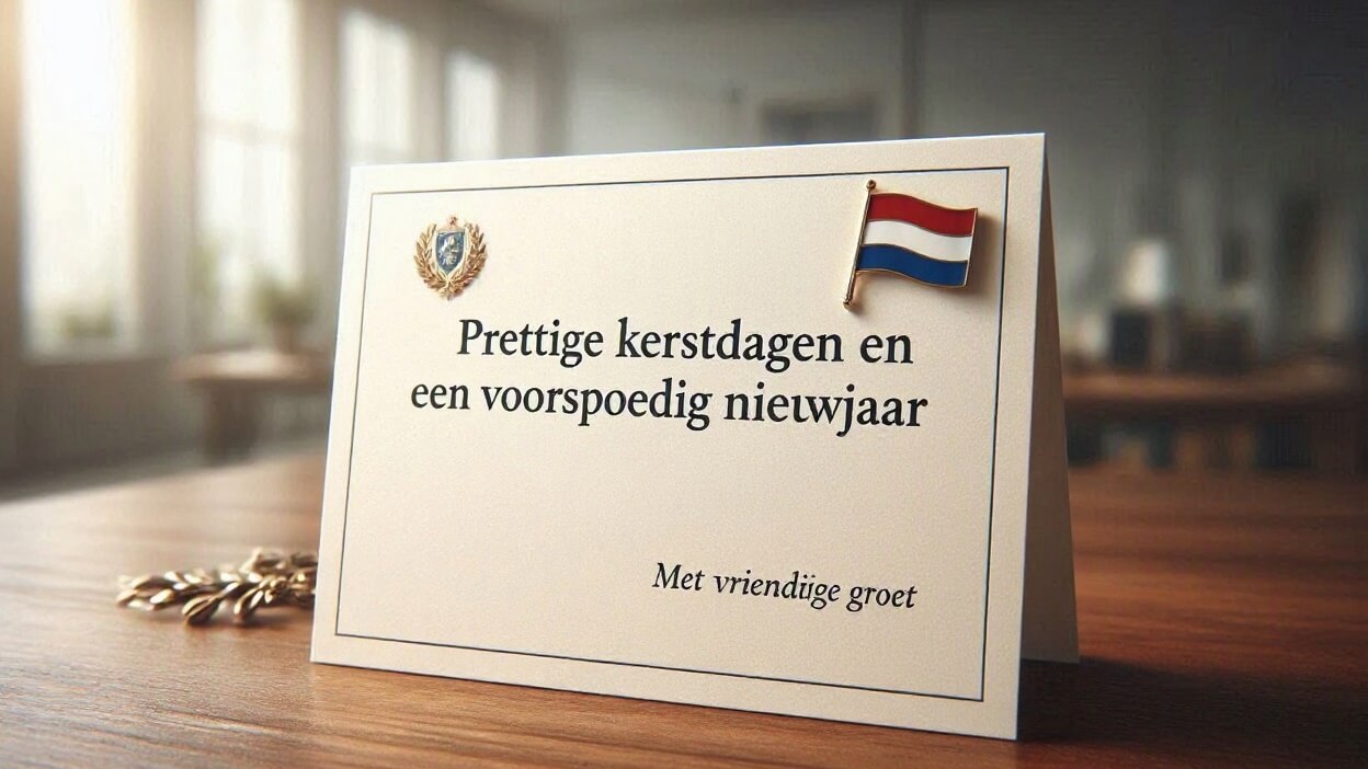 87 Dutch formal merry christmas and happy new year wishes for business